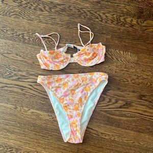 Triangl bikini set Neon Pop